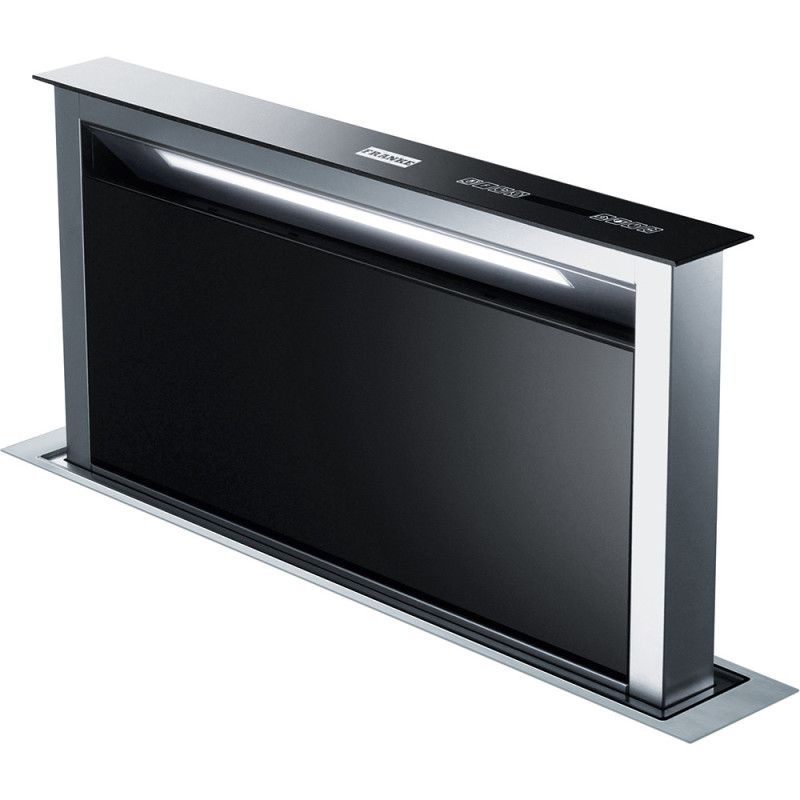 Franke FDW 908 IB XS Aspirazione verso il basso Nero Acciaio inox 420 m³/h B Offerta natalizia