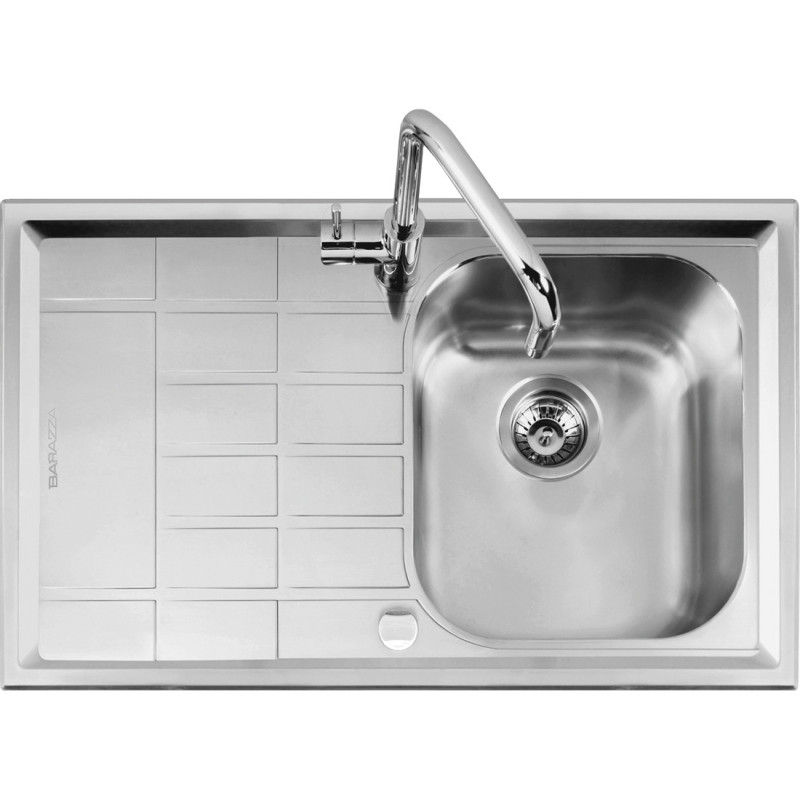 Barazza 1LLV90/1S lavello Lavello ad incasso Rettangolare Acciaio inox 50% di sconto con spedizione gratuita