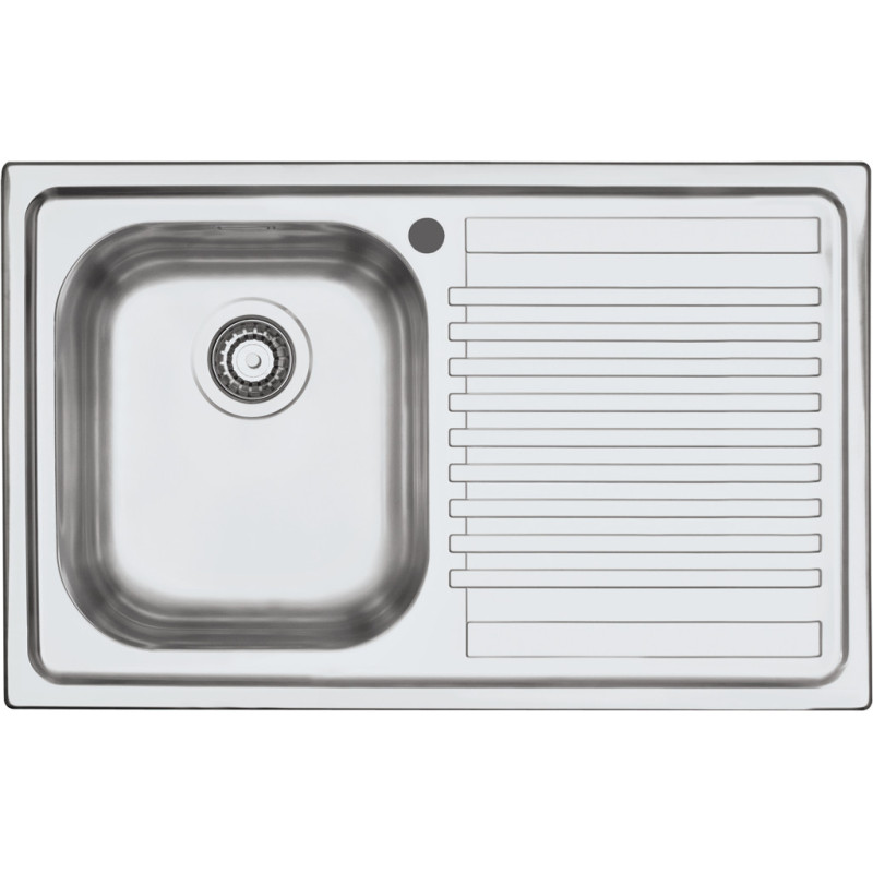 Barazza 1LFS81D lavello Lavello ad incasso Rettangolare Acciaio inox In Linea