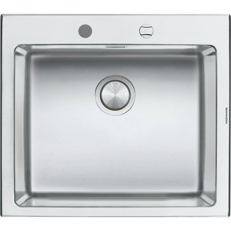 Barazza 1LBO61 lavello Lavello ad incasso Rettangolare Acciaio inox Pezzi Unici