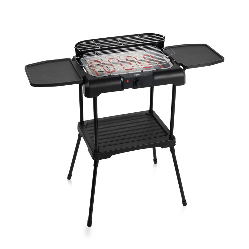 Princess 01.112250.01.001 BBQ elettrico con ripiani laterali Offerta