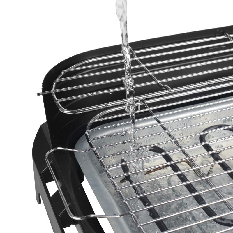 Princess 01.112250.01.001 BBQ elettrico con ripiani laterali Offerta