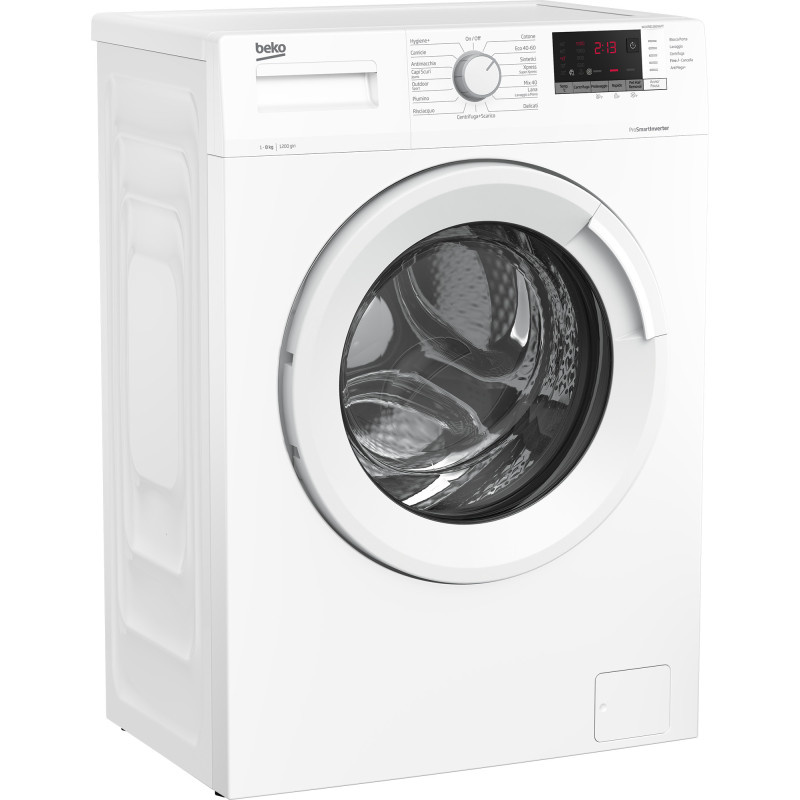 Beko WUXR81282WI/IT lavatrice Caricamento frontale 8 kg 1200 Giri/min Bianco Outlet