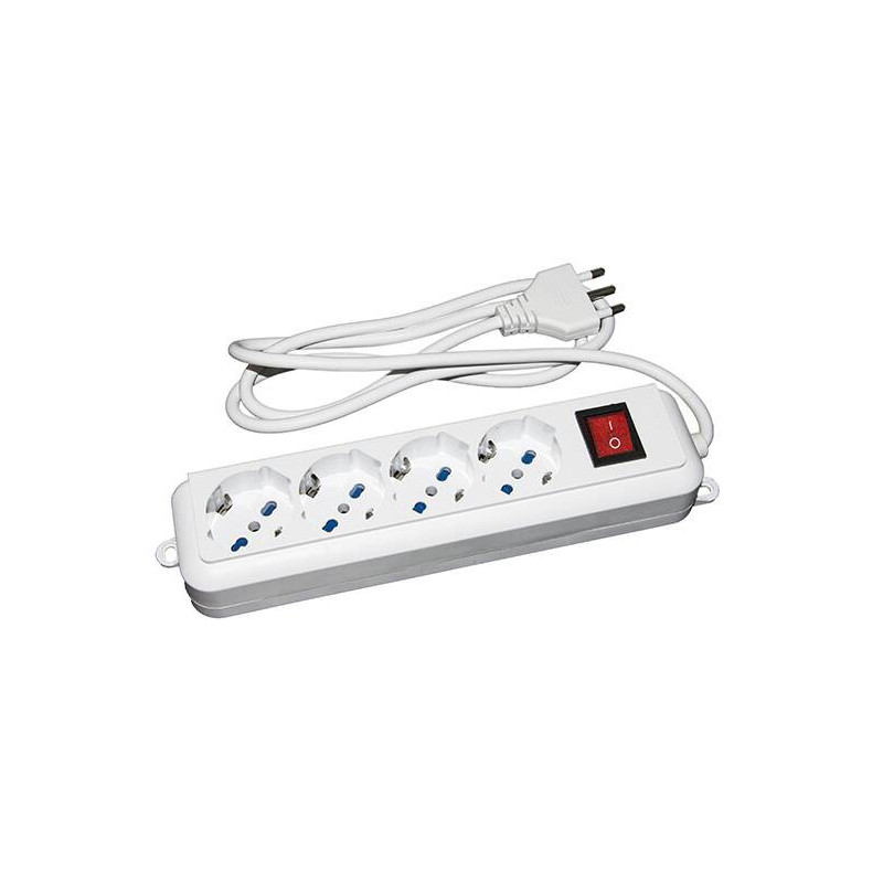 Link Accessori LKMP04 prolunghe e multiple 1 5 m 4 presa(e) AC Interno Bianco Saldi