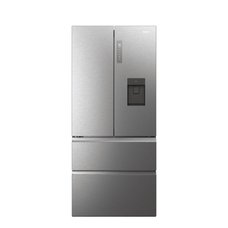 Haier FD 83 Serie 7 HFW7819EWMP frigorifero side-by-side Libera installazione 537 L E Platino Acciaio inox Vendita Calda