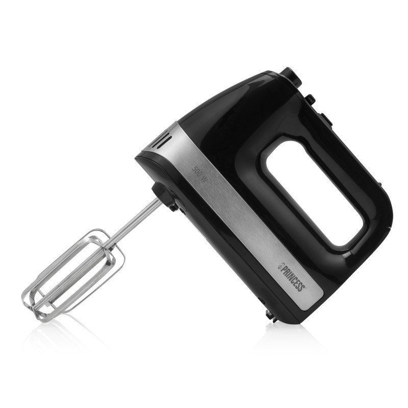 Princess 222206 Sbattitore manuale 500 W Nero Argento Nuova