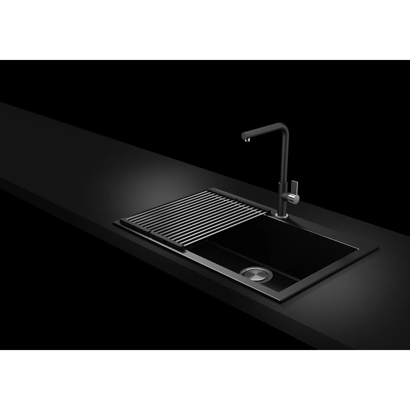TELMA ROLLMAT.IX Gocciolatoio pieghevole con barre in acciaio inox e silicone  442x316 mm colore inox Offerta migliore