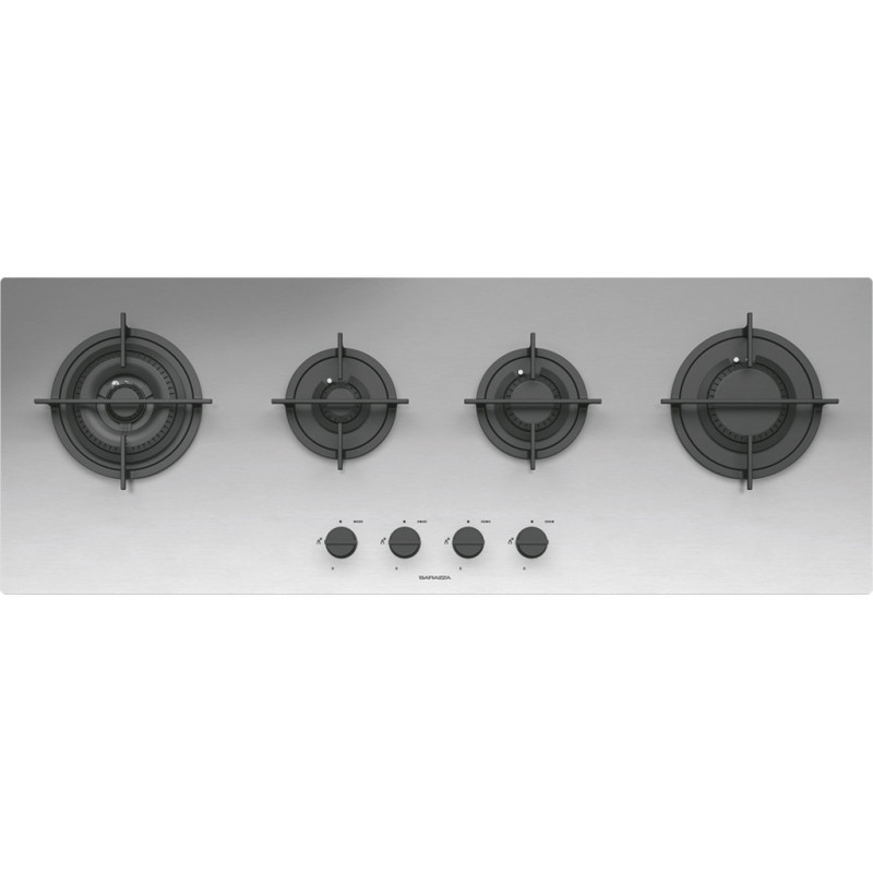Barazza 1PMD104 piano cottura Acciaio inox Da incasso Gas 4 Fornello(i) Vendita