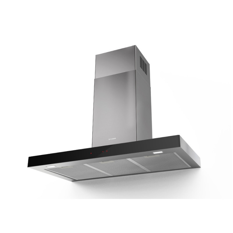 FABER S.p.A. Stilo Glass Smart A90 Cappa aspirante a parete Acciaio inox 690 m³/h B Promozione