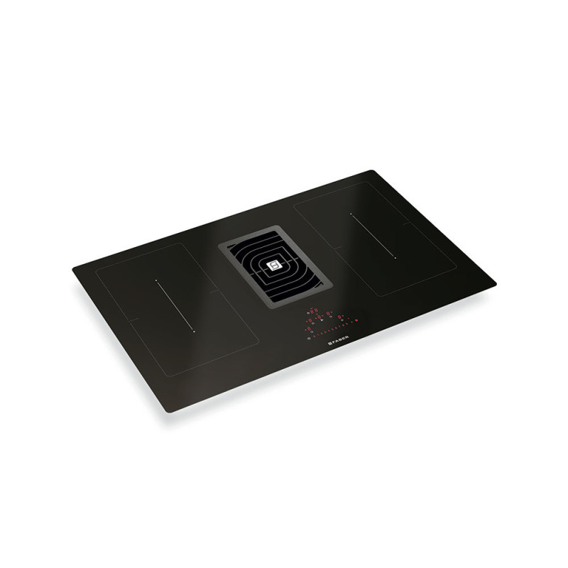 FABER S.p.A. Hob Galileo Smart BK Glass A830 Nero Da incasso 83 cm Piano cottura a induzione 4 Fornello(i) Qualità Garantita