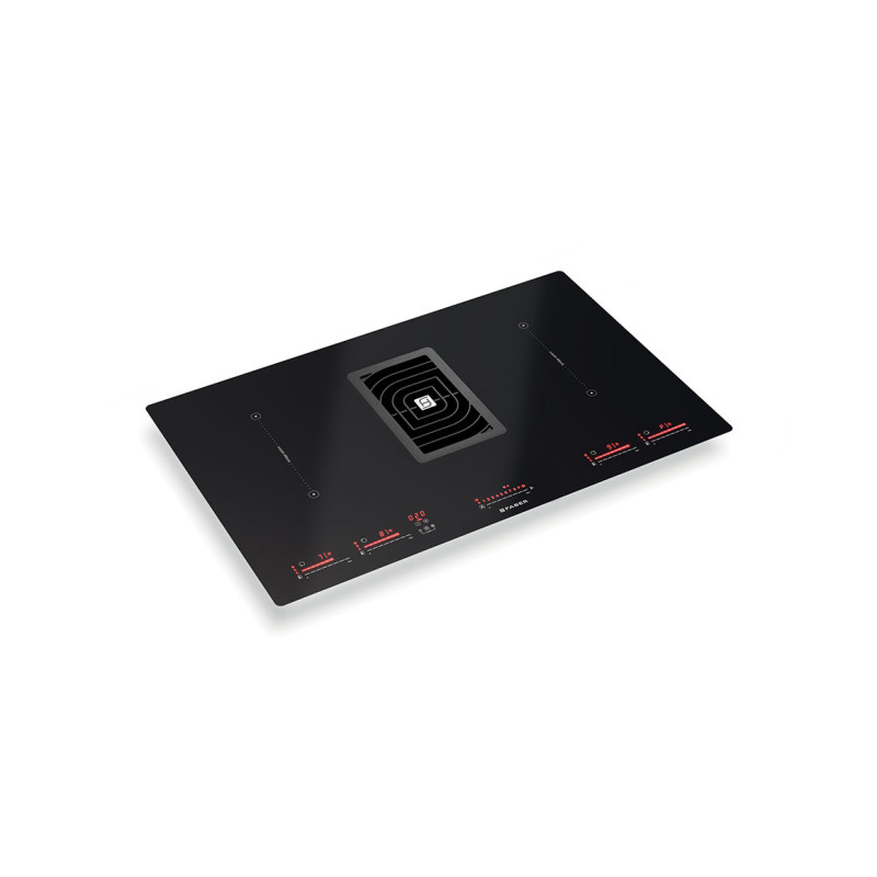 FABER S.p.A. Galileo BK Glass NG A830 Nero Da incasso 83 cm Piano cottura a induzione 4 Fornello(i) Acquista Ora