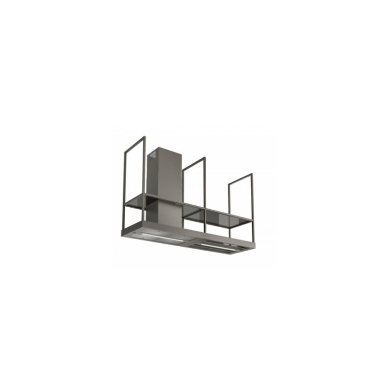 FABER S.p.A. T-Shelf EV8 Titanium Matt A180 Cappa aspirante a isola Titanio 700 m³/h C Novità
