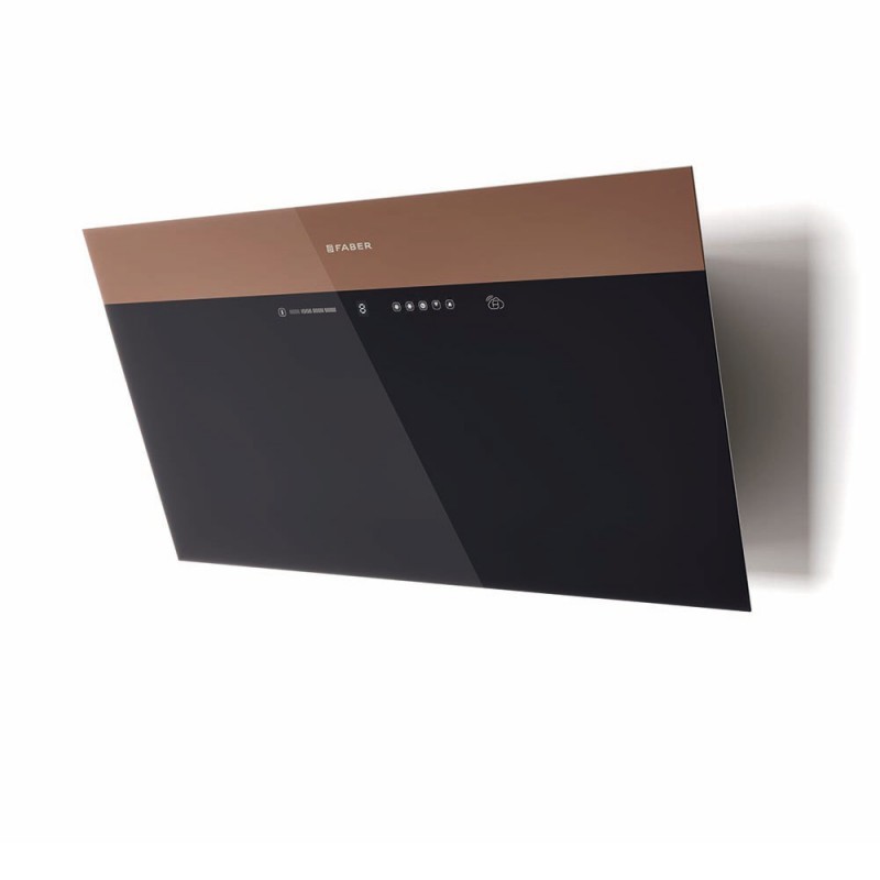 FABER 330.0615.685 Cappa aspirante a parete V-AIR KL A980 720 m3/h classe A+ Vetro nero / marrone chiaro Hotsell