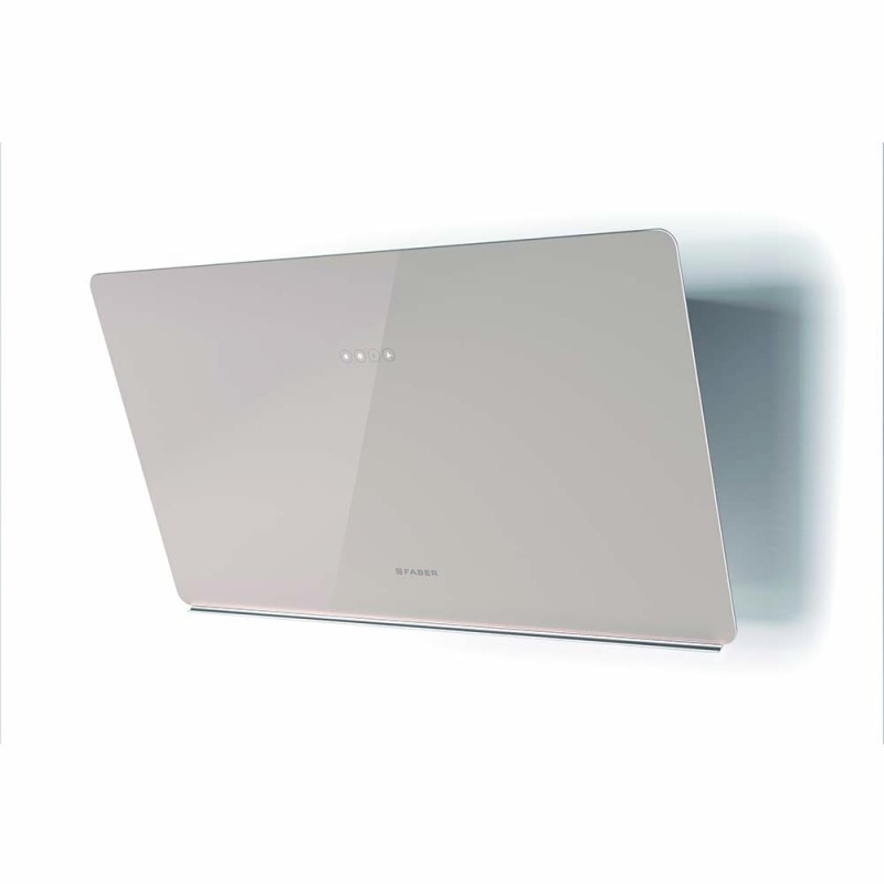 FABER 330.0615.674 cappa aspirante a parete glam light zero drip 730m³/h classe b vetro sabbia opaco Vendita Calda