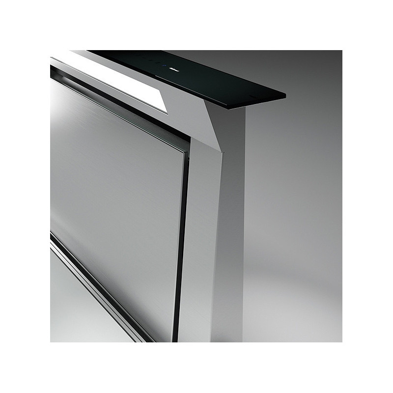 Falmec Down Draft Aspirazione verso il basso Nero Acciaio inox C Offerta natalizia