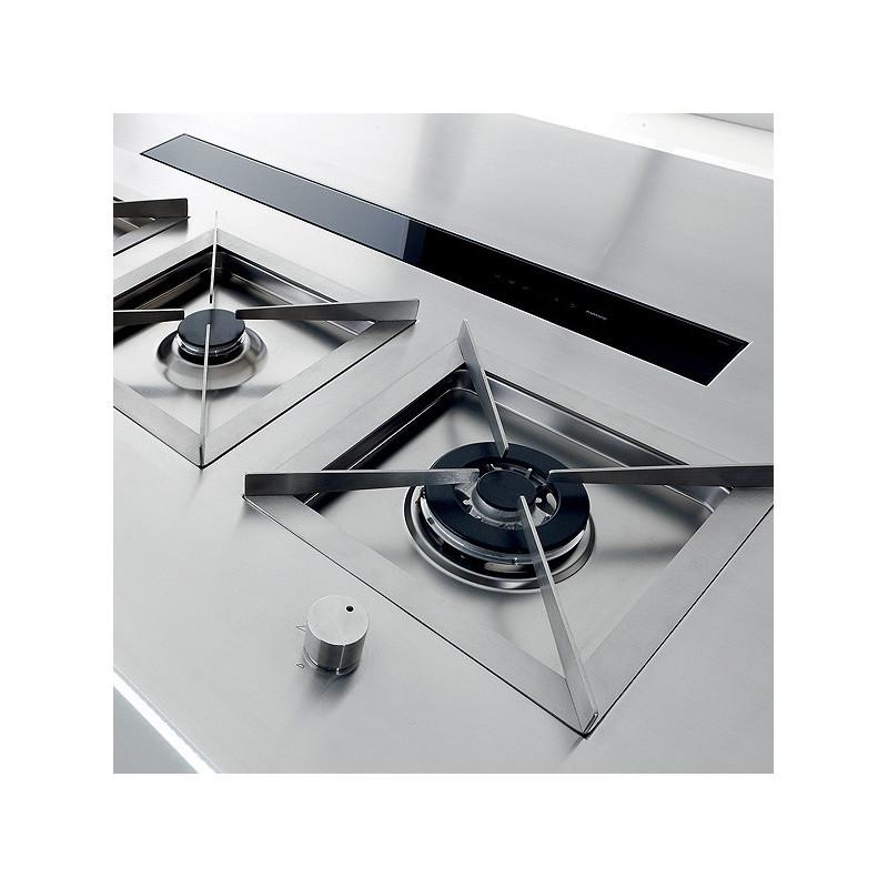 Falmec Down Draft Aspirazione verso il basso Nero Acciaio inox C Offerta natalizia