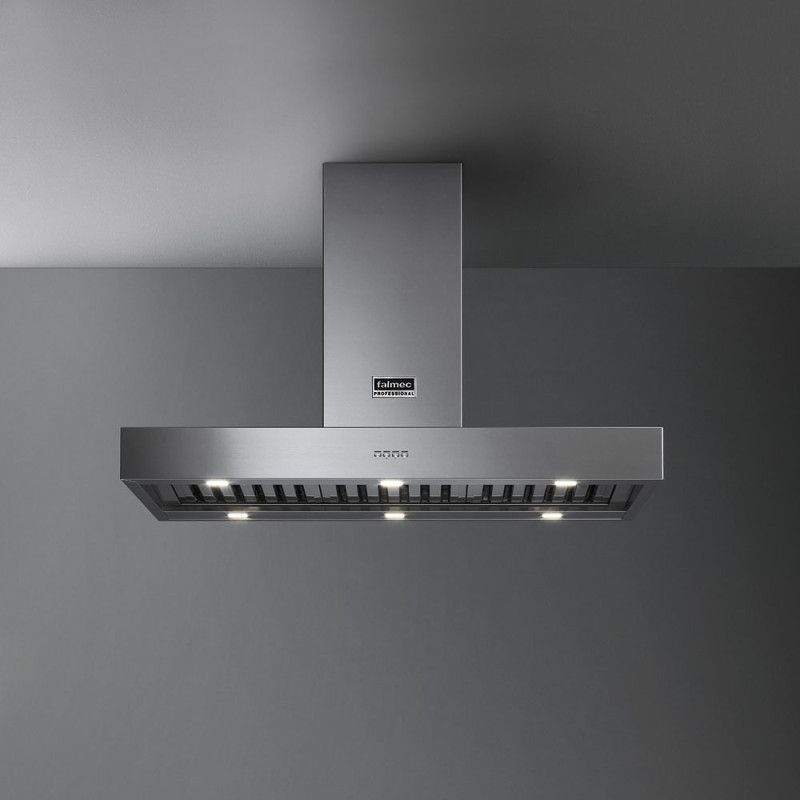 Falmec Line Pro Cappa aspirante a isola Acciaio inox 1000 m³/h B Fino al 50% di sconto