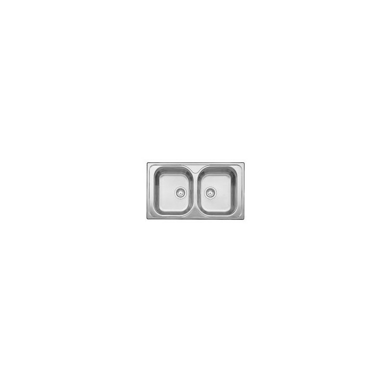 BLANCO 1324949 Lavello Tipo 8 2 vasche 86x50cm Acciaio Inox Online