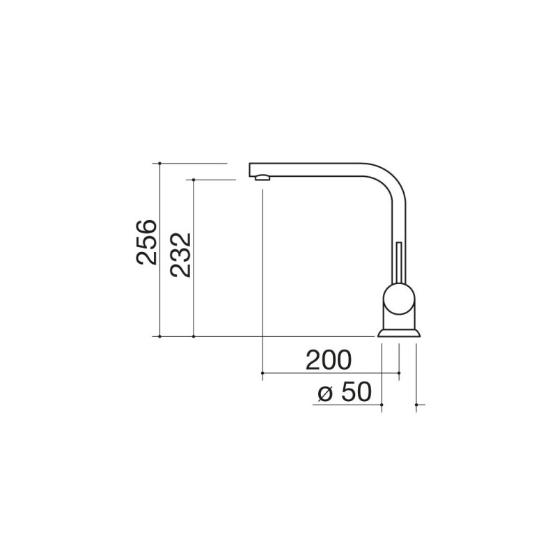 Barazza 1RUBMFSC rubinetto Acciaio inox Moda