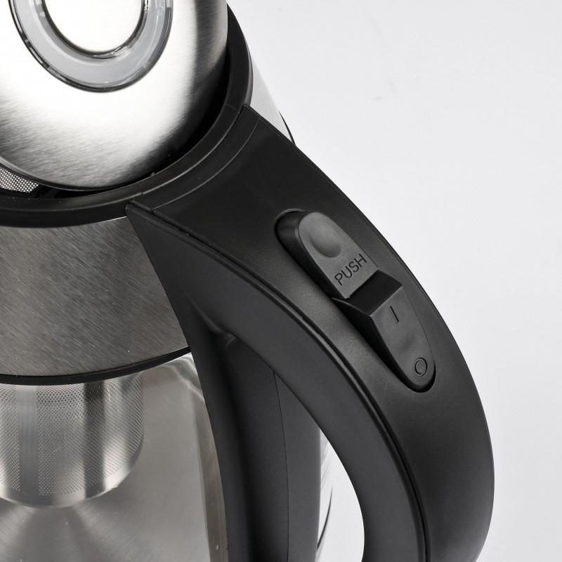 G3 Ferrari BolleBlu bollitore elettrico 1 8 L 2200 W Nero Acciaio inox Trasparente Smaltimento dello stoccaggio