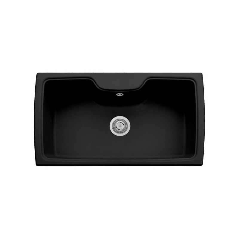 TELMA HR0860.26 Lavello NAIKY 1 vasca 880x500 mm Telmagranit nero opaco Ultimi due giorni