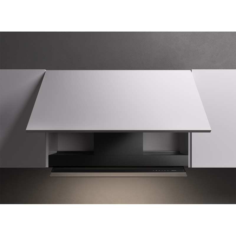 Falmec Virgola No-Drop Touch Integrato Nero 800 m³/h A Offerta temporanea