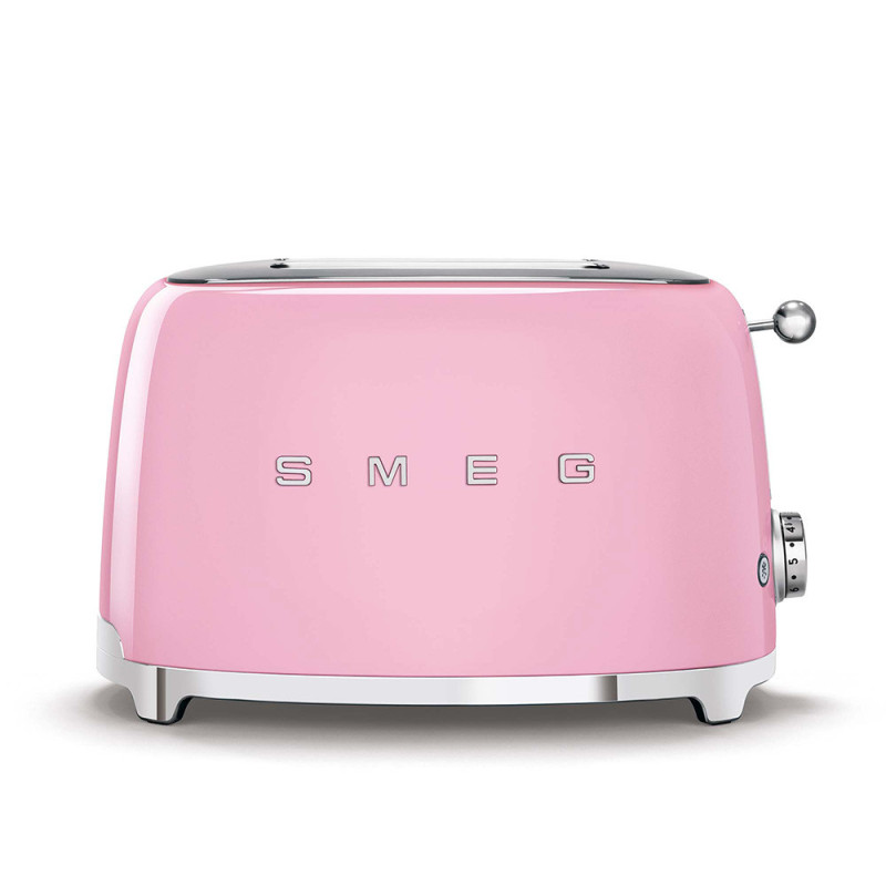 Smeg Tostapane 50's Style – Rosa LUCIDO 2x2 – TSF01PKEU Promozione temporanea