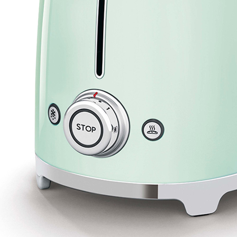 Smeg Tostapane 50's Style – Verde Pastello LUCIDO 2x2 – TSF01PGEU Fino al 50% di sconto