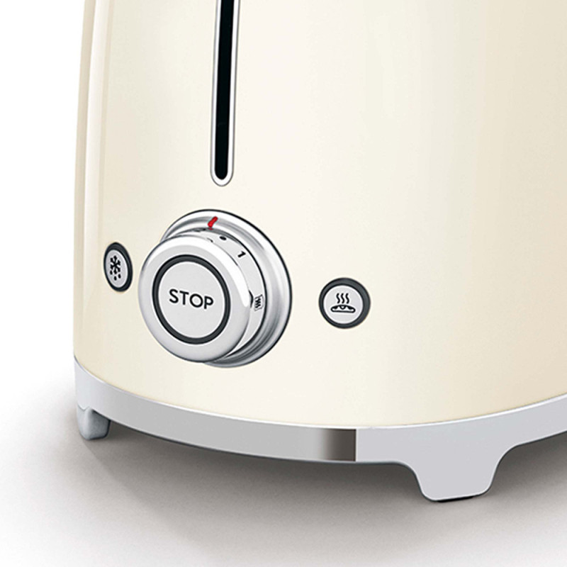Smeg Tostapane 50's Style – Panna LUCIDO 2x2 – TSF01CREU Fino al 60% di sconto