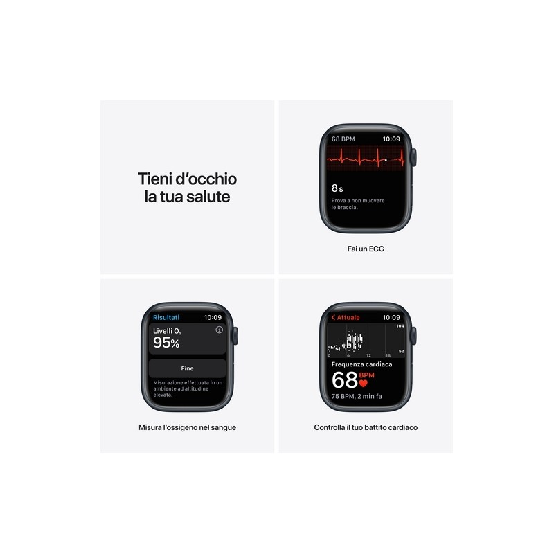 APPLE USATO PREMIUM Apple Watch Nike Series 7 GPS+Cellular 45mm Acquista Ora