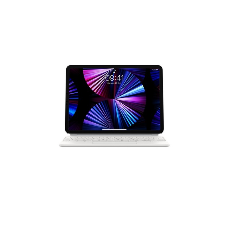 APPLE MAGIC KEYBOARD FOR IPAD PRO 11-INCH (3RD GEN) AND IPAD AIR (4TH GEN) - GERMAN - WHITE - (MIN. 10PZ) Sottocosto