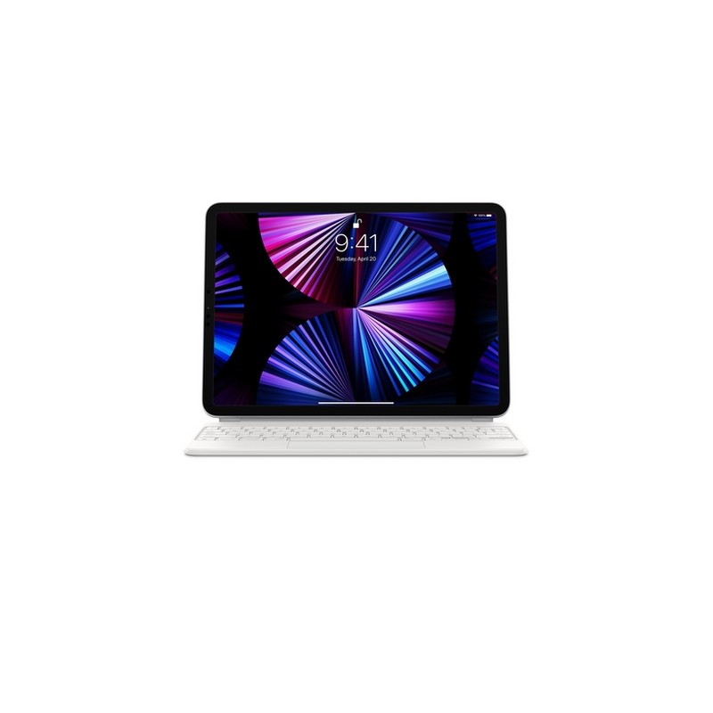 APPLE MAGIC KEYBOARD FOR IPAD PRO 11-INCH (3RD GEN) AND IPAD AIR (4TH GEN) - US ENGLISH - WHITE - (MIN. 10PZ) Novità