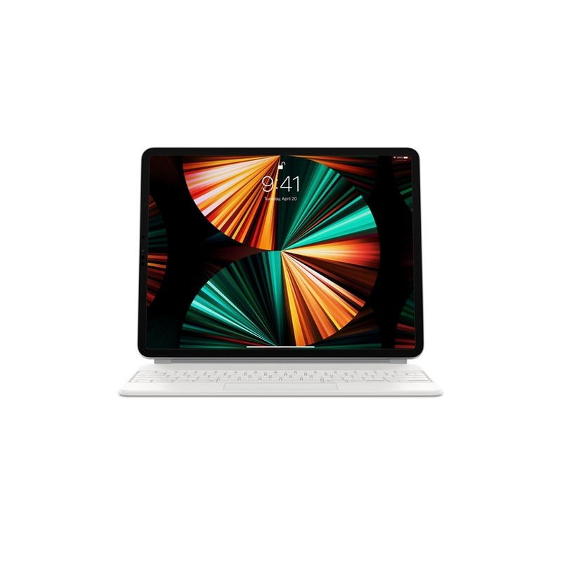 APPLE MAGIC KEYBOARD FOR IPAD PRO 12.9-INCH (5TH GEN) - INTERNATIONAL ENGLISH - WHITE - (MIN. 5PZ) Nuovo