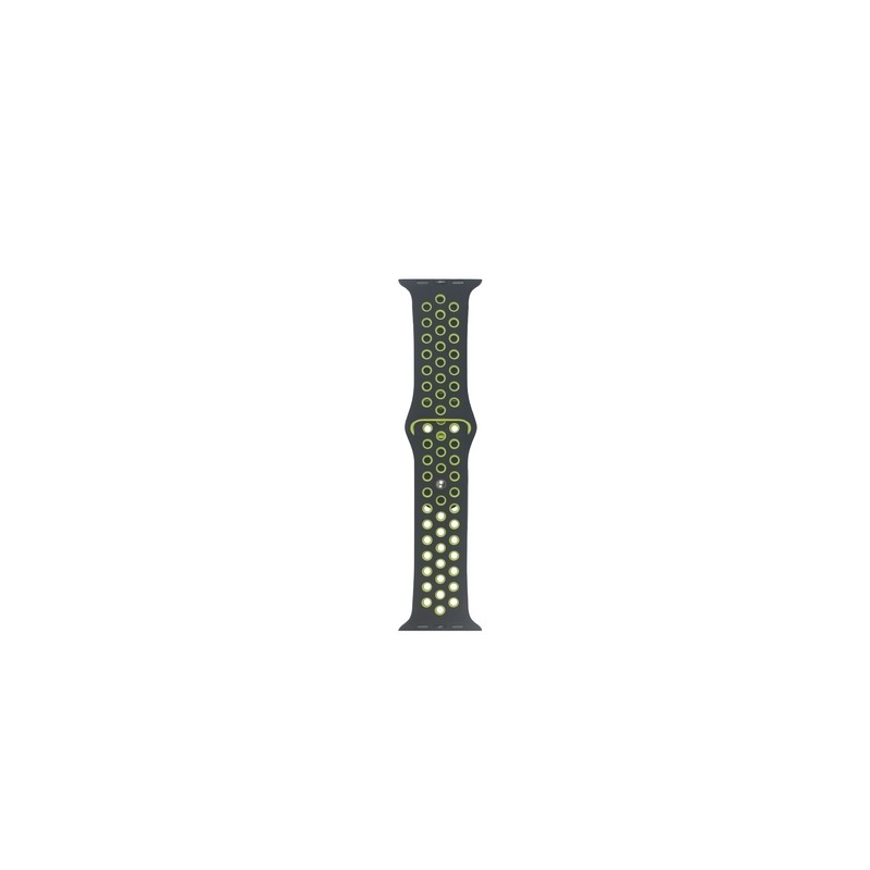TUNIT Cinturino Apple Watch Sport - 42/44/45 & Serie 10 46mm - Black and Sparking Offerta per la Festa della Mamma