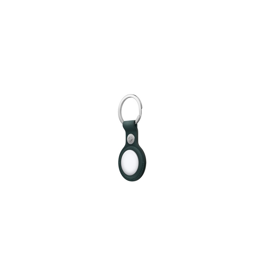 APPLE AirTag FineWoven Key Ring - Dark Green Moda
