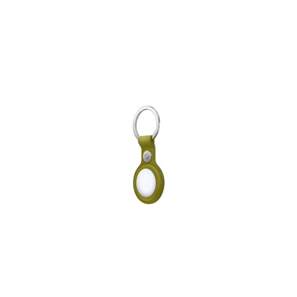 APPLE AirTag FineWoven Key Ring - Chartreuse Italy