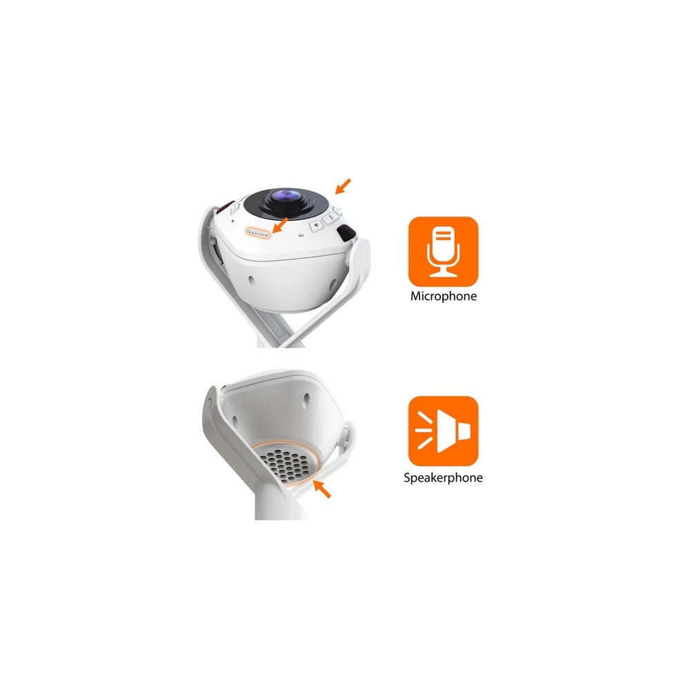j5create 360° AI-Powered Webcam with Speakerphone Sottocosto