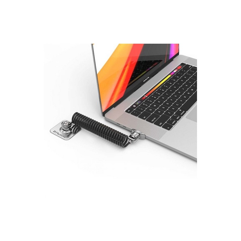 MACLOCKS - COMPULOCKS KEYED DOUBLE HEAD CABLE LOCK Saldi Di Fabbrica