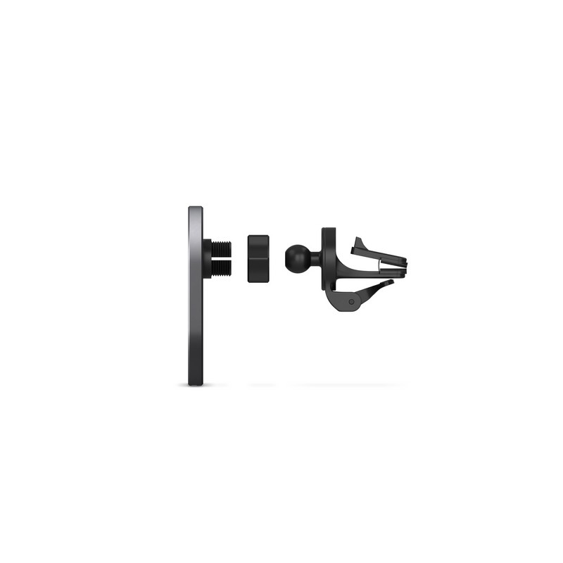 EPICO EPICO ELLIPSE EPICO ELLIPSE MAGNETIC CAR CHARGER 15W/10W/7 5W + 18W USB-A CHARGER - space grey Vendita Economica