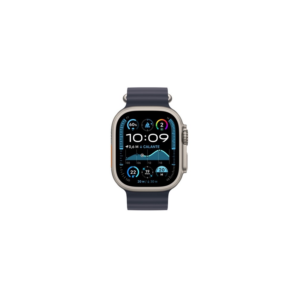 APPLE Apple Watch Ultra 2 GPS + Cellular 49mm Natural Titanium Case with Navy Ocean Band Prezzo di fabbrica