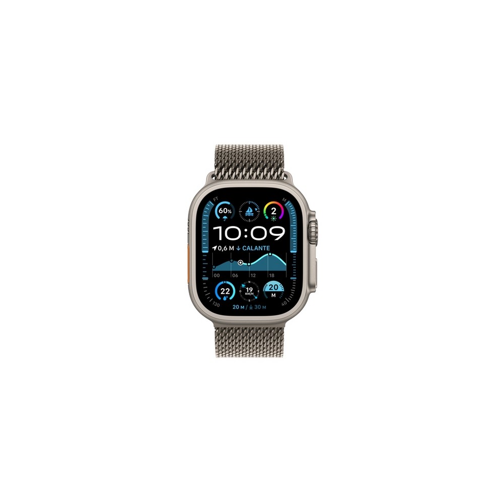 APPLE Apple Watch Ultra 2 GPS + Cellular 49mm Natural Titanium Case with Natural Titanium Milanese Loop - S Shopping online
