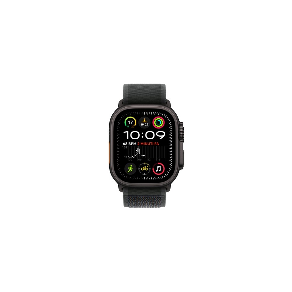 APPLE Apple Watch Ultra 2 GPS + Cellular 49mm Black Titanium Case with Black Trail Loop - M/L Offerta Pasqua