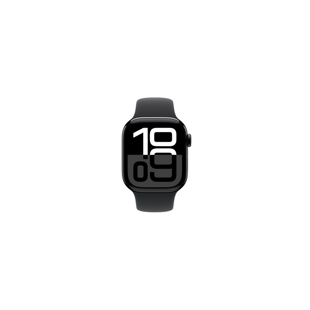 APPLE Apple Watch Series 10 GPS + Cellular 42mm Jet Black Aluminium Case with Black Sport Band - M/L Ultimi due giorni
