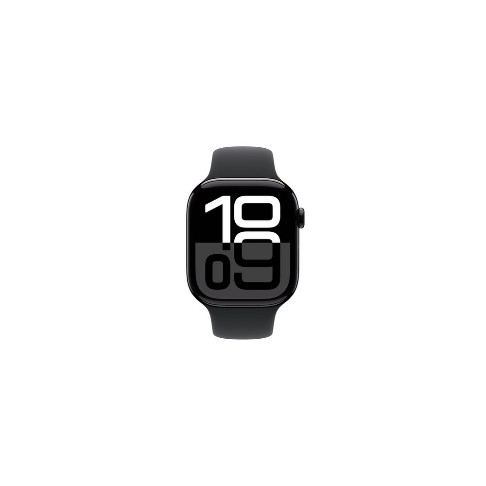 APPLE Apple Watch Series 10 GPS + Cellular 46mm Jet Black Aluminium Case with Black Sport Band - S/M Enormi sconti
