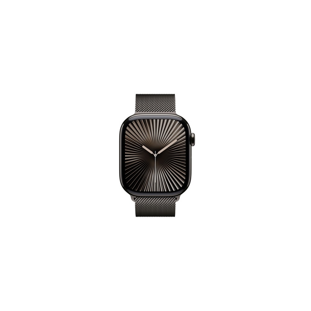 APPLE Apple Watch Series 10 GPS + Cellular 46mm Slate Titanium Case with Slate Milanese Loop - M/L 2025