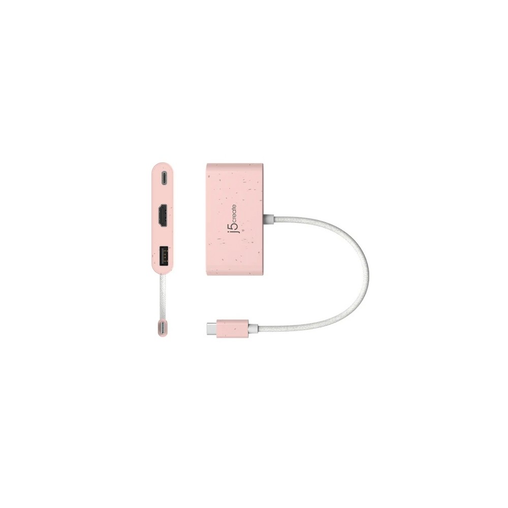 j5create Eco-Friendly USB-C to HDMI & USB Type-A with Power Delivery Offerta Pasqua