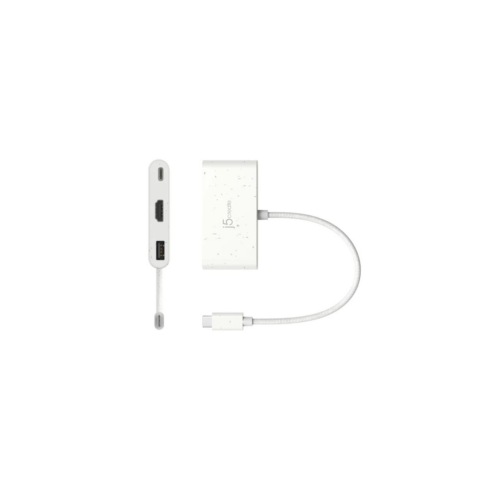 j5create Eco-Friendly USB-C to HDMI & USB Type-A with Power Delivery Offerta per la Festa della Mamma