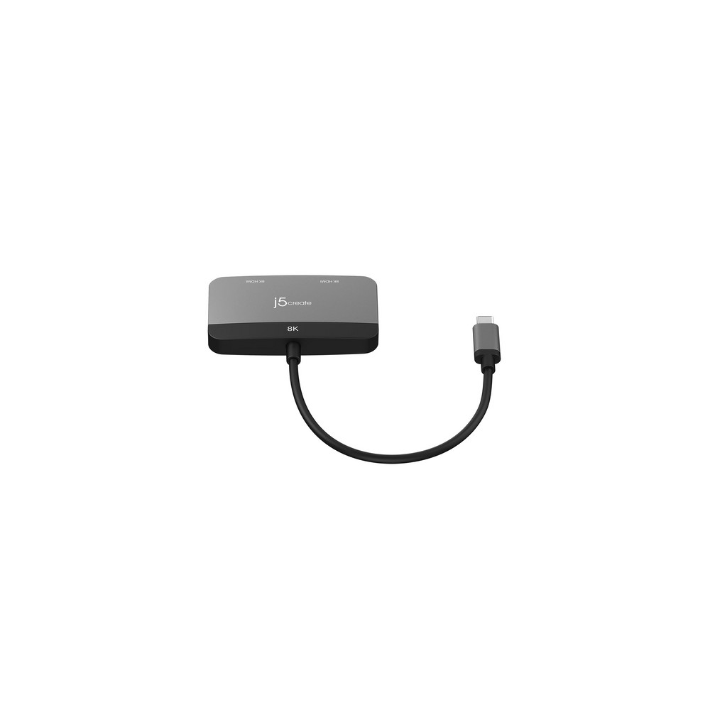 j5create 8K USB-C to Dual HDMI Display Adapter Offerta Giorno del Papà