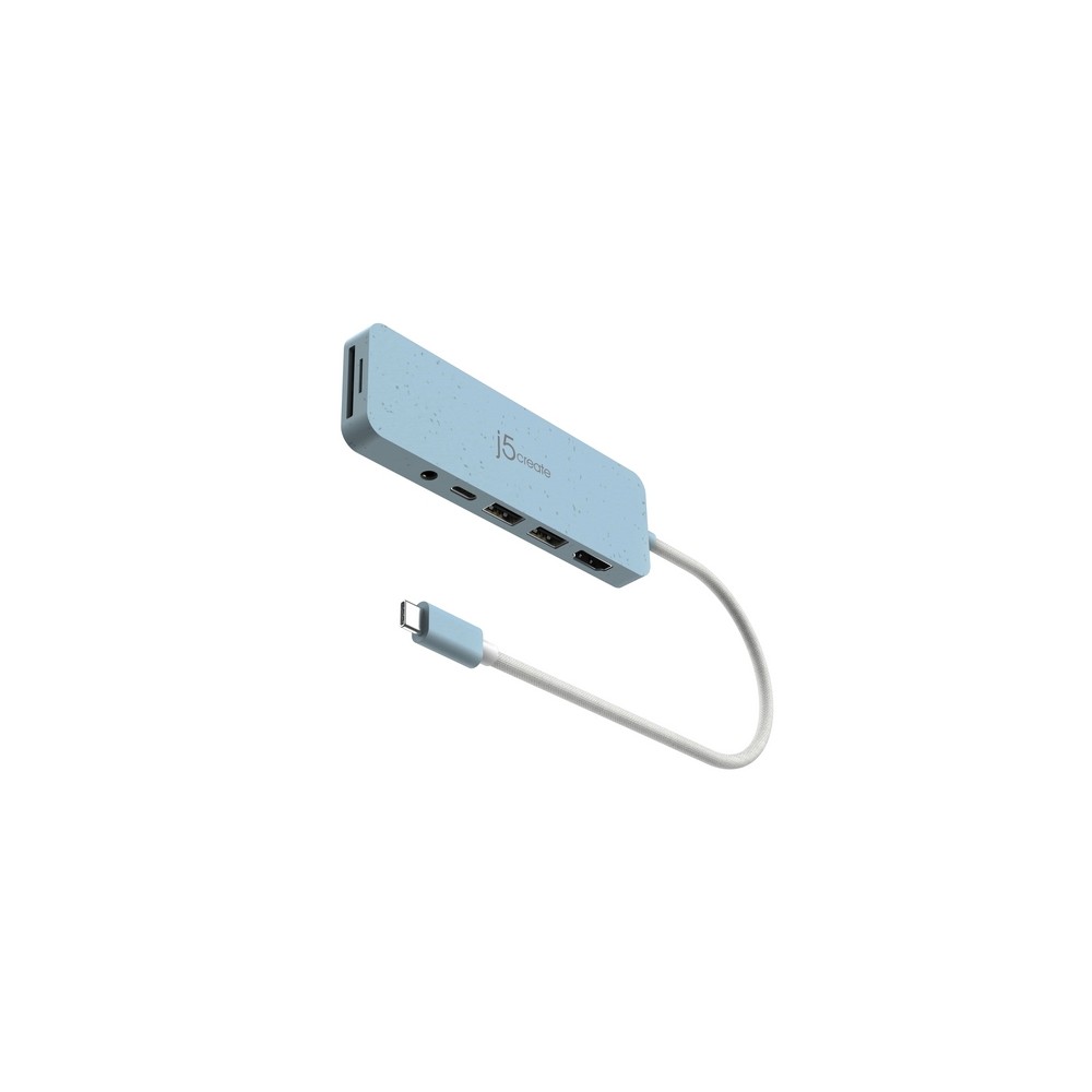 j5create Eco-Friendly USB-C Multi-Port Hub with Power Delivery Offerta San Valentino