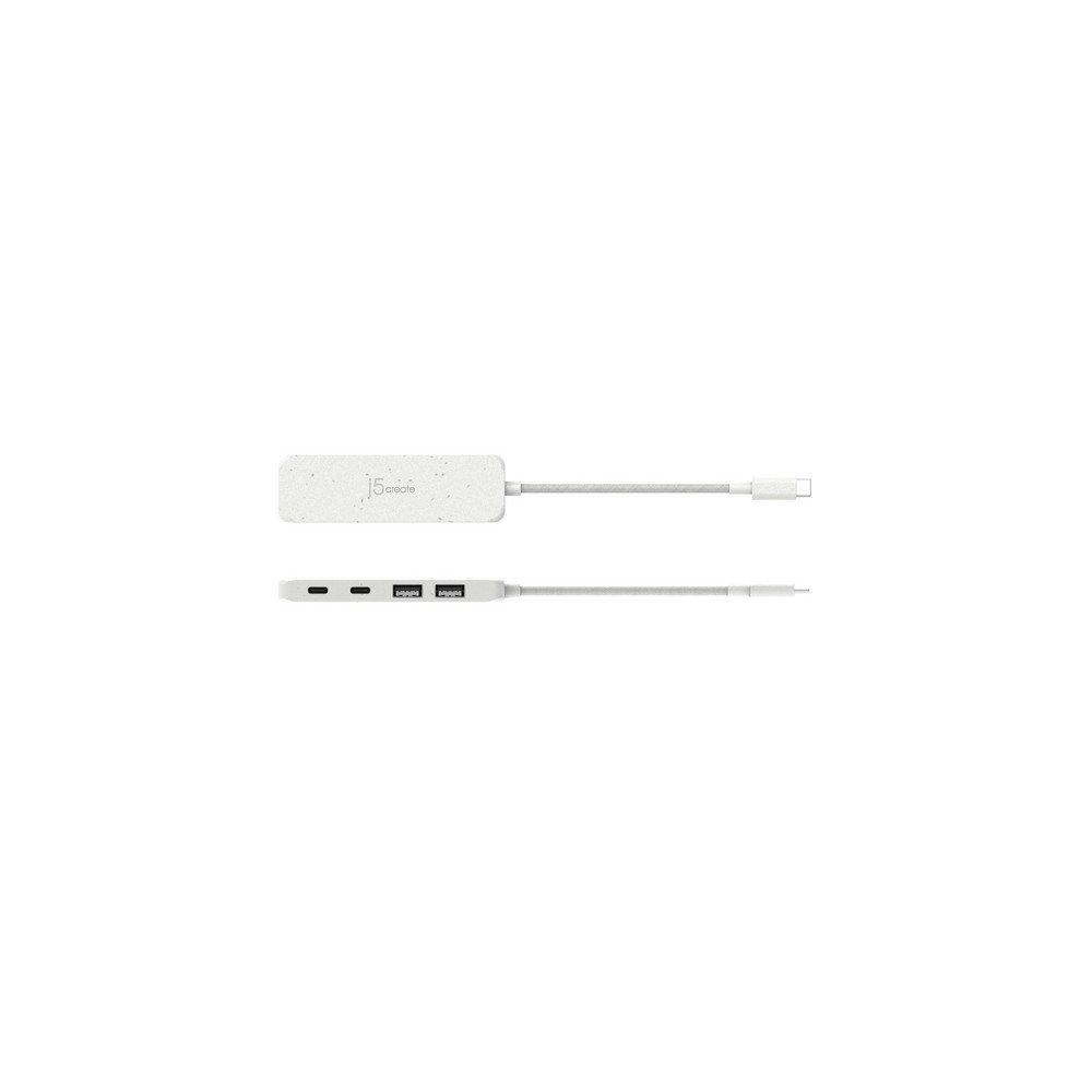 j5create Eco-Friendly USB-C to 4-Port Type-C & Type-A Gen 2 Hub Latest fashion